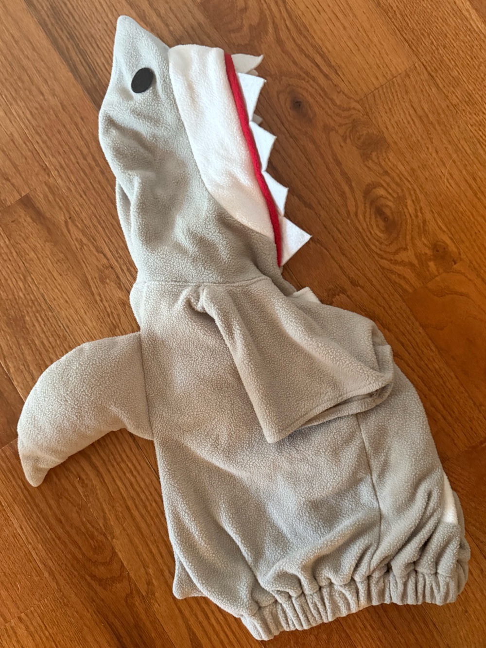 Shark Hooded Fleece Costume for Toddler